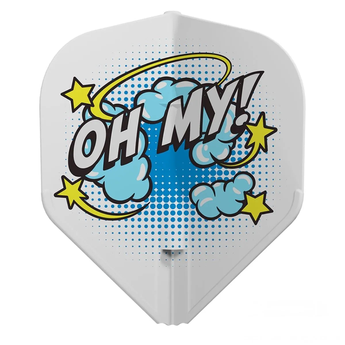 L-Style Darts L-Flight EZ Wayne Mardle V1 Type B White Flights-3-Premier Darts