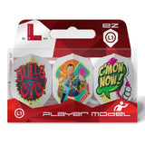 L-Style Darts L-Flight EZ Wayne Mardle V1 Type C White Flights-2-Premier Darts