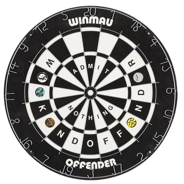 WeekendOffenderAdmitNothingDartboard