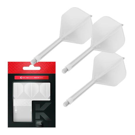 Target Darts K-Flex Flight System No2-34-White-Medium-Premier Darts