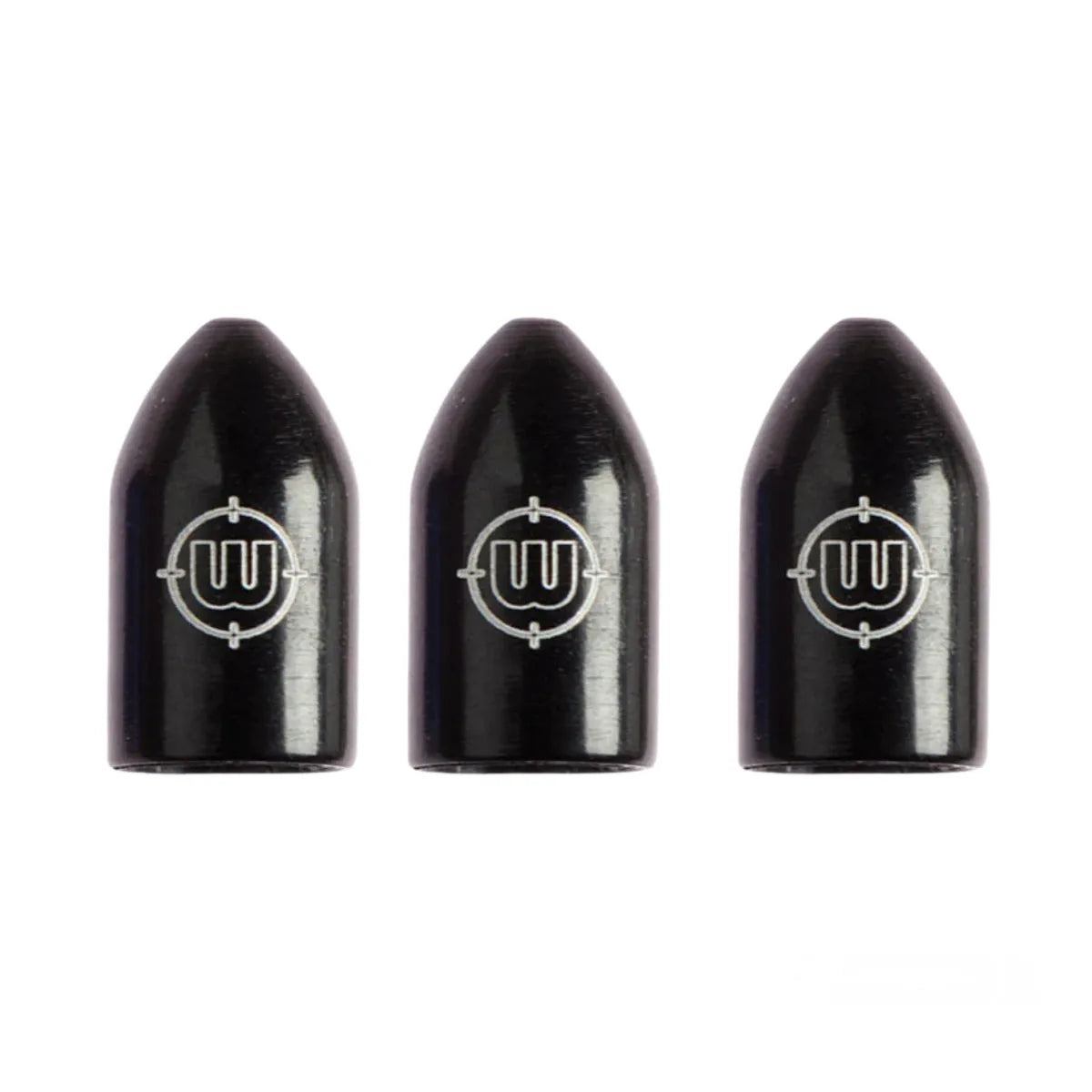 Winmau Whizlock Shaft Caps-2-Black-Premier Darts