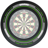 Winmau Advance Black & Green Dartboard Surround