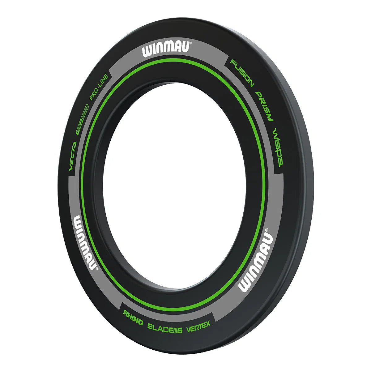 Winmau Advance Black & Green Dartboard Surround
