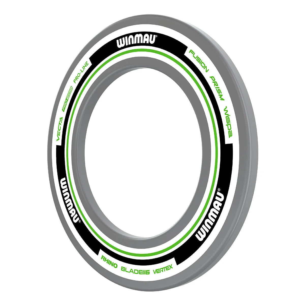Winmau Advance White and Green Dartboard Surround