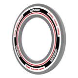 Winmau Advance White & Red Dartboard Surround