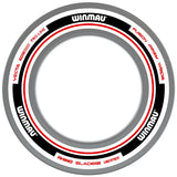 Winmau Advance White & Red Dartboard Surround