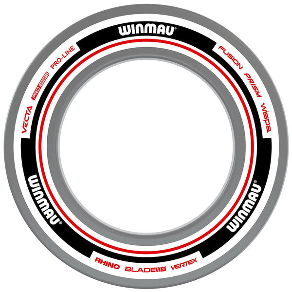 Winmau Advance White & Red Dartboard Surround-1-Premier Darts