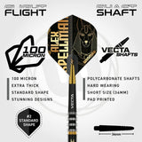 Winmau Alex Spellman 90% Tungsten Steel Tip Darts
