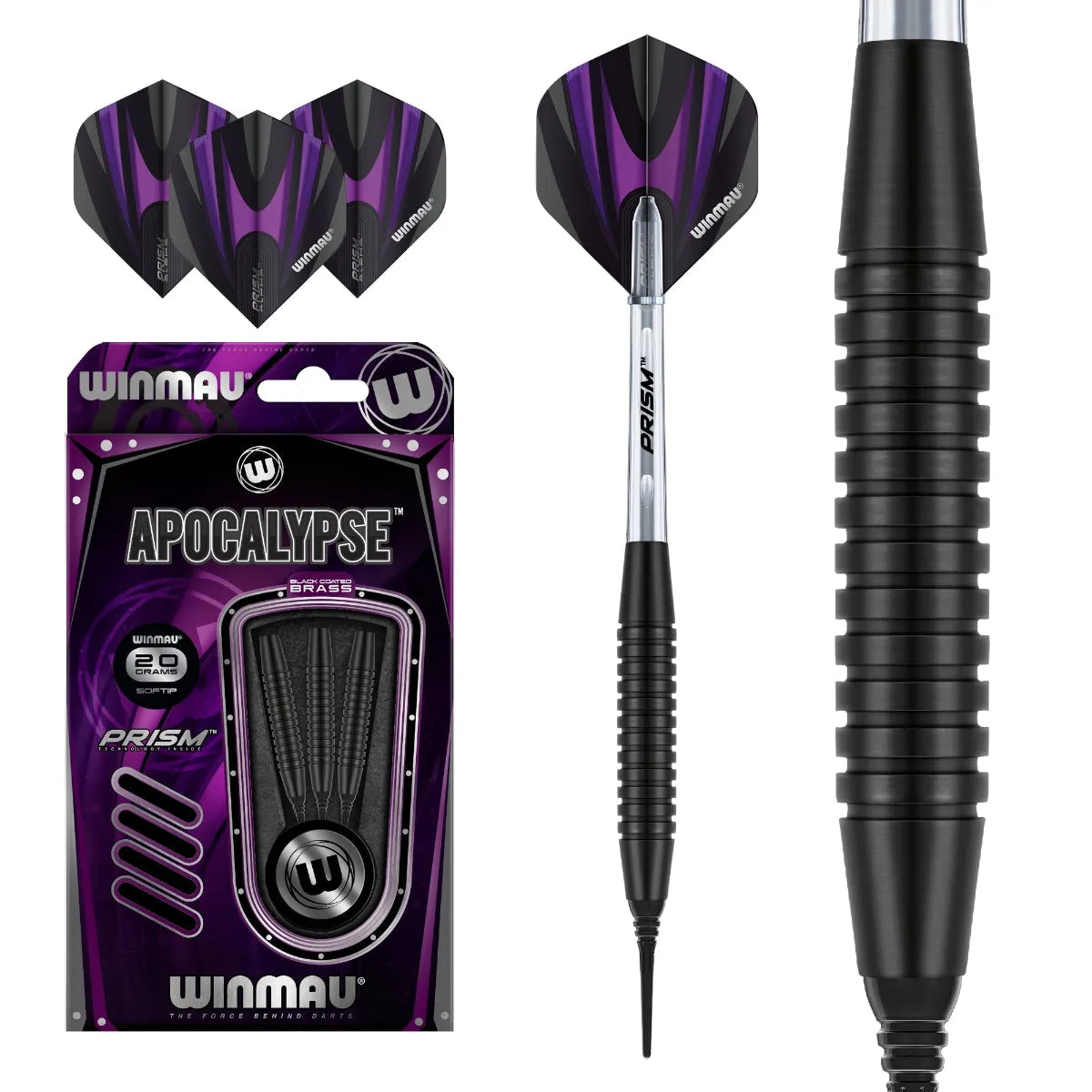 Winmau Apocalypse Brass Soft Tip Darts
