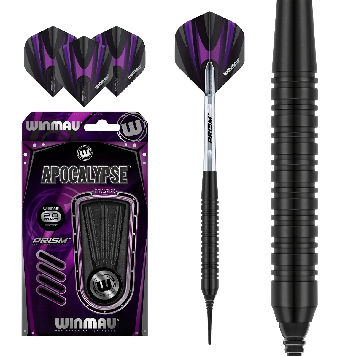 Winmau Apocalypse Brass Soft Tip Darts