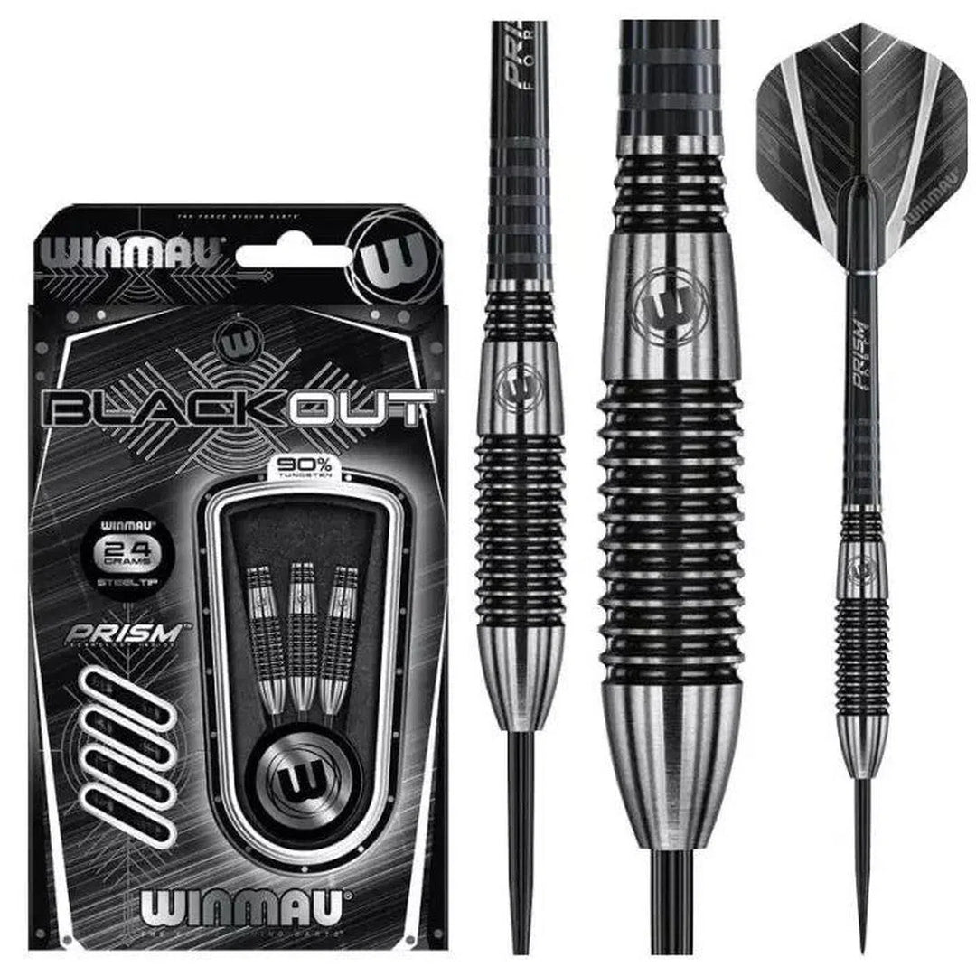 Winmau Blackout 2 90% Tungsten Steel Tip Darts | Premier Darts