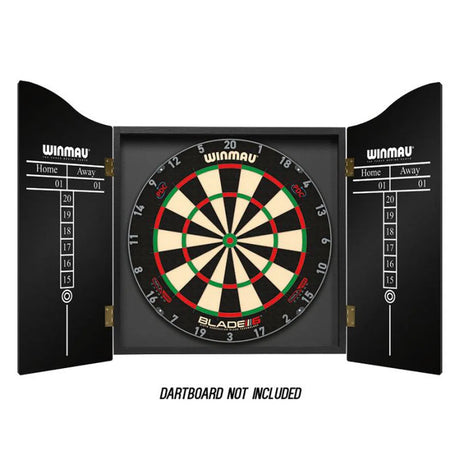 Winmau Blade 6 Black Dartboard Cabinet