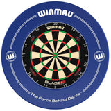 Winmau Blade 6 Carbon Triple Core Dartboard & Surround Bundle