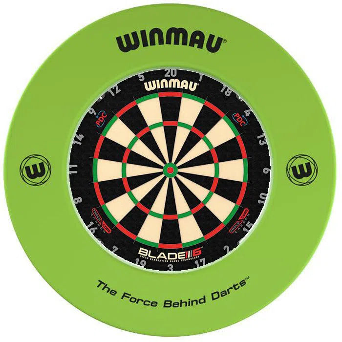 Winmau Blade 6 Triple Core Dartboard Surround Bundle Premier Darts