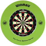 Winmau Blade 6 Carbon Triple Core Dartboard & Surround Bundle