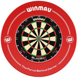 Winmau Blade 6 Carbon Triple Core Dartboard & Surround Bundle