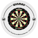 Winmau Blade 6 Carbon Triple Core Dartboard & Surround Bundle