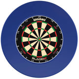 Winmau Blade 6 Carbon Triple Core Dartboard & Surround Bundle