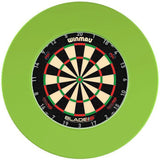 Winmau Blade 6 Carbon Triple Core Dartboard & Surround Bundle