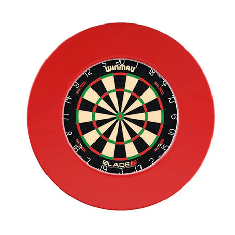 Winmau Blade 6 Dual Core Dartboard & NPQ Surround Bundle