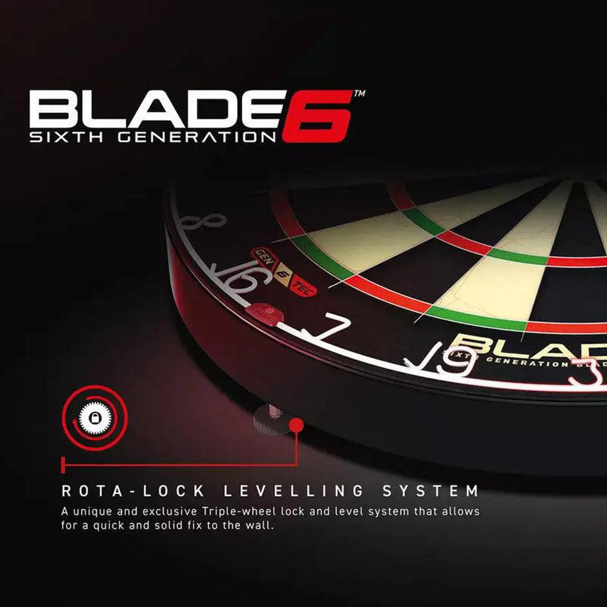 Winmau Blade 6 Professional Level Dartboard
