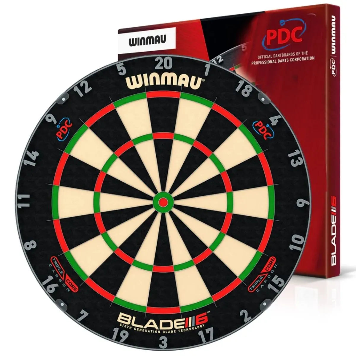 Winmau Blade 6 Triple Core Professional Level Dartboard-2-Premier Darts