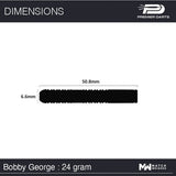 Winmau Bobby George 90% Tungsten Darts