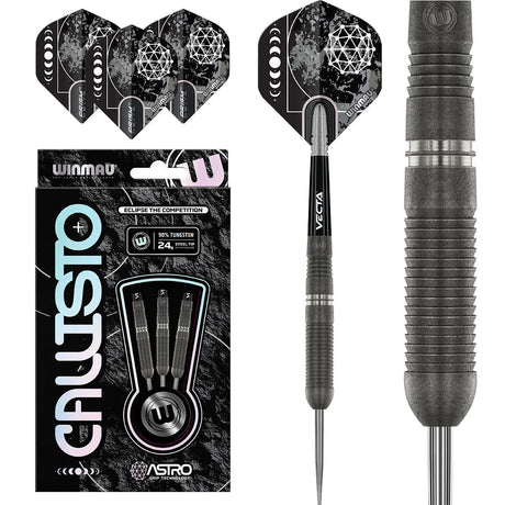 Winmau Callisto Style 3 90% Tungsten Steel Tip Darts