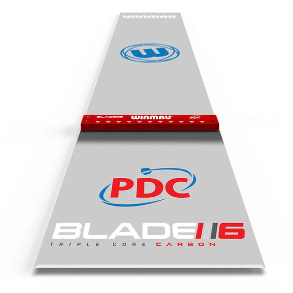 Winmau Clearzone PVC Dart Mat with Integrated Oche-1-Premier Darts