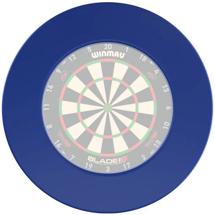 Winmau Dartboard Surround - Plain Blue