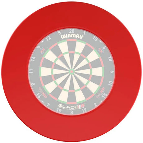 Winmau Dartboard Surround  Plain Red