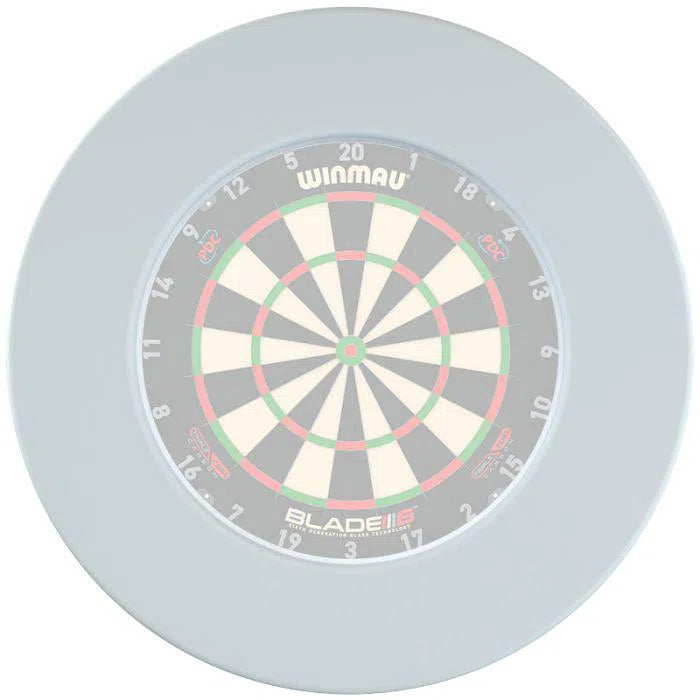 Winmau Dartboard Surround - Plain White