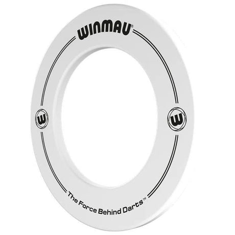 Winmau Dartboard Surround - Printed White