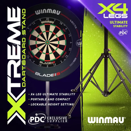 Winmau Darts Xtreme Dartboard Stand 2-2-Premier Darts