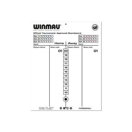 Winmau Dry Wipe Scoreboard