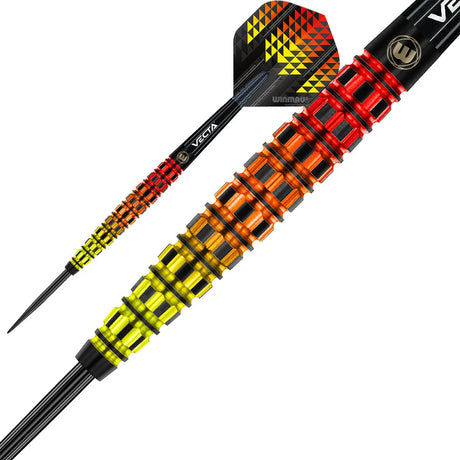 Winmau Firestorm Flame Style 1 90% Tungsten Steel Tip Darts