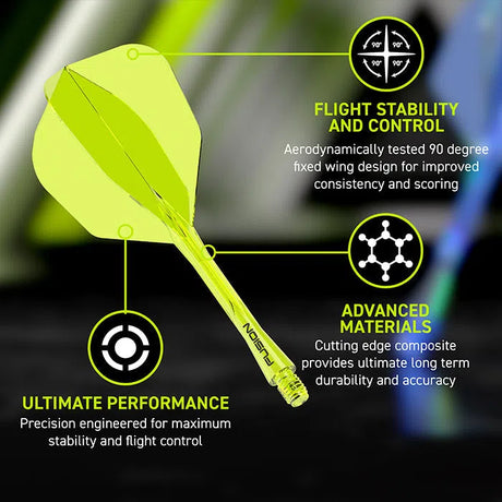 Winmau Fusion Integrated Flight System No6