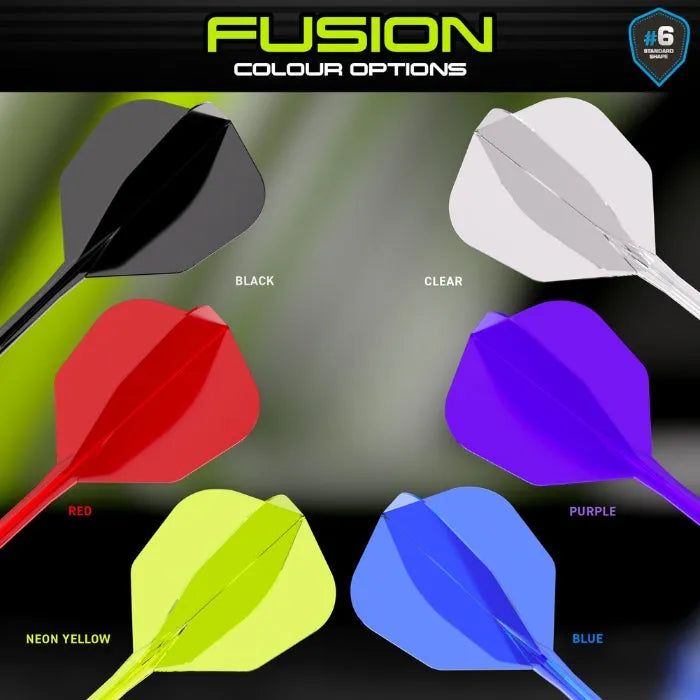 Winmau Fusion Integrated Flight System No6 - Purple