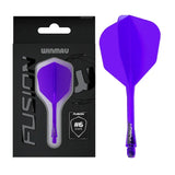 Winmau Fusion Integrated Flight System No6 - Purple