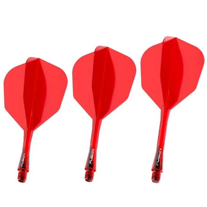 Winmau Fusion Integrated Flight System No6 - Red