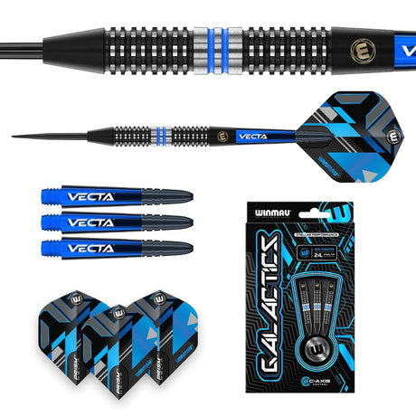 Winmau Galactics 90% Tungsten Steel Tip Darts