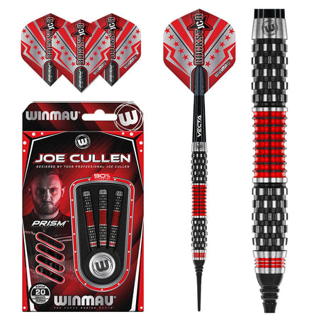 Winmau Joe Cullen Rockstar Series RS 1.0 90% Tungsten Soft Tip Darts