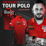 Winmau Joe Cullen Shirt - Black & Red