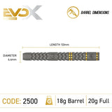Winmau MVG Evo-X 90% Soft Tip Darts