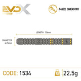 Winmau MVG Evo-X 90% Steel Tip Darts