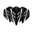 Winmau Mega Standard Black, White & Grey Dart Flights