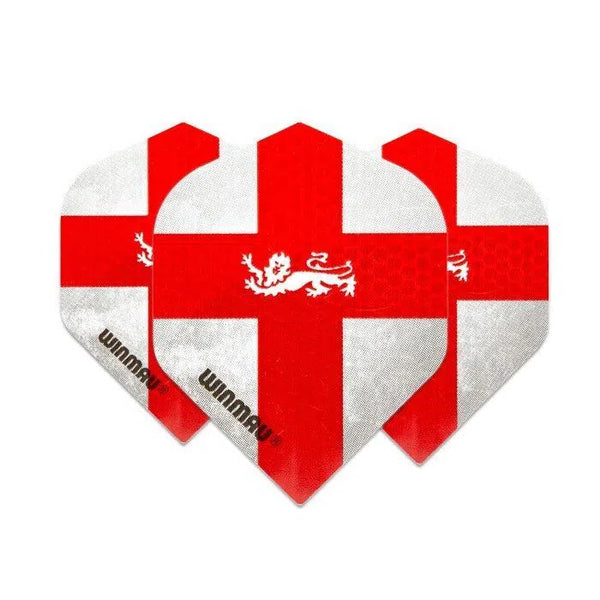Winmau Mega Standard England Flights-1-Premier Darts