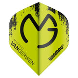 Winmau Mega Standard MvG Black & Green Flights