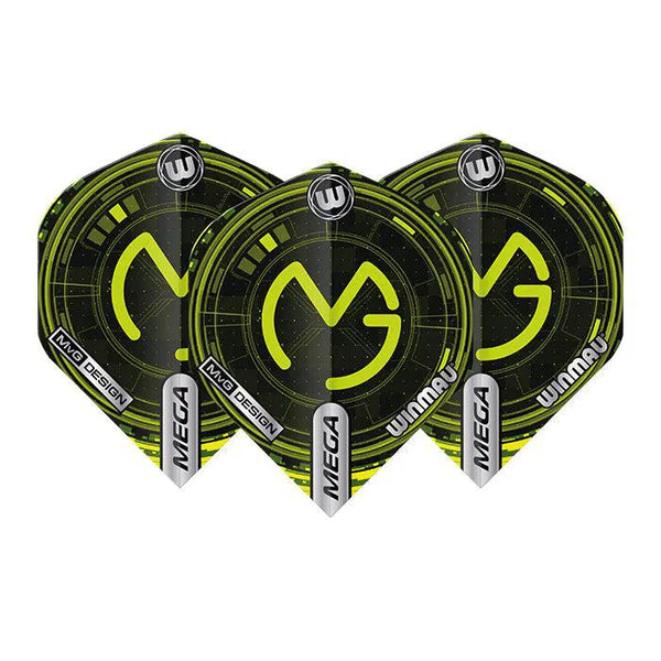 Winmau Mega Standard MvG Flights-1-Premier Darts