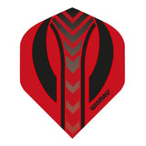 Winmau Mega Standard Red & Black Dart Flights